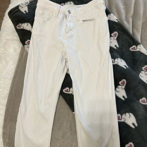 White jeans